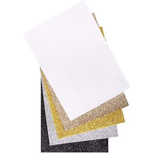 Rayher 53961000 Glitzer Filzblätter - Bastelfilz 5er Pack Rayher 53961000 Glitzer Filzblätter - Bastelfilz 5er Pack