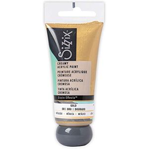 Sizzix Effectz Cremige Metallic-Acrylfarbe Gold Sizzix Effectz Cremige Metallic-Acrylfarbe Gold