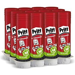 Pritt Klebestift 12 x 22 g, sicherer und zuverlässiger Kinderkleber, Bastelkleber mit starkem Halt für Schule und Büro, 12 Sticks x 22 g Pritt Klebestift 12 x 22 g, sicherer und zuverlässiger Kinderkleber, Bastelkleber mit starkem Halt für Schule und Büro, 12 Sticks x 22 g