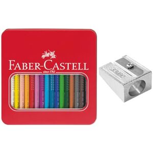 Faber-Castell 205226 Buntstifte Set Schulanfang, 17-teilig, inkl. Spitzer für Jumbo Buntstifte Faber-Castell 205226 Buntstifte Set Schulanfang, 17-teilig, inkl. Spitzer für Jumbo Buntstifte