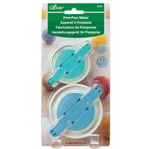 Clover 3126 Herstellungs-Set für Pompoms, groß, Bambus Clover 3126 Herstellungs-Set für Pompoms, groß, Bambus