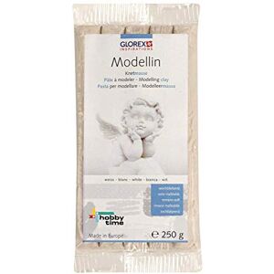 GLOREX 6 2320 12 Modellin 250 g weiß, weichbleibende Korrekturmasse für Formbau GLOREX 6 2320 12 Modellin 250 g weiß, weichbleibende Korrekturmasse für Formbau