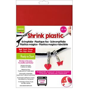 Creative Schrumpffolie A4 Rot 25pcs, 21 x 29.8 x 0.3 cm Creative Schrumpffolie A4 Rot 25pcs, 21 x 29.8 x 0.3 cm