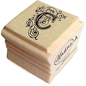 Aladine Arabischer Alphabet-Stempel Holzhalter Scrapbooking und kreative Cartery Buchstabe C Aladine Arabischer Alphabet-Stempel Holzhalter Scrapbooking und kreative Cartery Buchstabe C