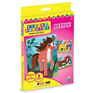 Sticky Mosaics ORB Travel Pack Pferde Mosaik Klebebilder Reisespiele für Kinder Bastelset Geschenke für Mädchen & Jungen, Moosgummi Aufkleber Beschäftigung Geschenkideen Deko basteln ab 4 Jahre Sticky Mosaics ORB Travel Pack Pferde Mosaik Klebebilder Reisespiele für Kinder Bastelset Geschenke für Mädchen & Jungen, Moosgummi Aufkleber Beschäftigung Geschenkideen Deko basteln ab 4 Jahre