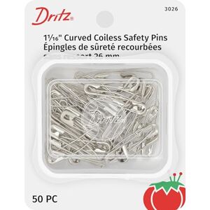 Dritz Modell 1 Sicherheitsnadel - Quilting Obdélky, ohne Spirale, 3,8 cm Dritz Modell 1 Sicherheitsnadel - Quilting Obdélky, ohne Spirale, 3,8 cm