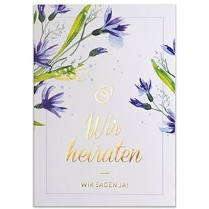 ART HOCHZEITSEINLADUNGEN SATZ 20 St. 120x170mm MIT GEDRUCKTEN EINLAGEN UND UMSCHLÄGEN FÜR HOCHZEIT – VERGOLDETES MUSTER ART HOCHZEITSEINLADUNGEN SATZ 20 St. 120x170mm MIT GEDRUCKTEN EINLAGEN UND UMSCHLÄGEN FÜR HOCHZEIT – VERGOLDETES MUSTER