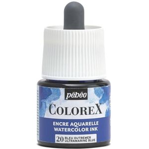 PEBEO Pébéo Colorex Tinte 45 ML Ultramarinblau Colorex Aquarell Tinte Pébéo Ultramarinblau Tinte mit samtigem Finish Zeichentusche Multi-Tool Alle Medien 45 ML Ultramarinblau PEBEO Pébéo Colorex Tinte 45 ML Ultramarinblau Colorex Aquarell Tinte Pébéo Ultramarinblau Tinte mit samtigem Finish Zeichentusche Multi-Tool Alle Medien 45 ML Ultramarinblau