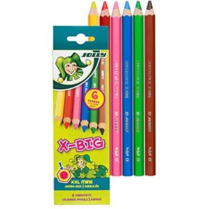 JOLLY - X-BIG - 6-Farben - Kartonetui - Buntstifte JOLLY - X-BIG - 6-Farben - Kartonetui - Buntstifte
