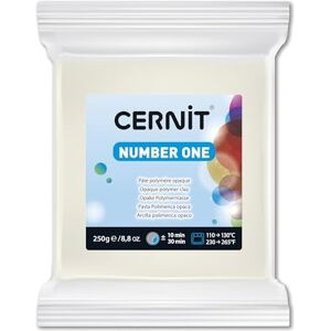 Cernit Number One Weiß - Modelliermasse Cernit Number One Weiß - Modelliermasse