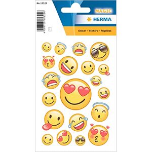 Herma 15325 Aufkleber Smiley klein groß, 19 Stück, Belohnung Sticker mit Emoji Gesicht Motiv, Kinder Etiketten für Fotoalbum Tagebuch Poesiealbum Scrapbooking Geburtstag Dekoration Briefe DIY Basteln Herma 15325 Aufkleber Smiley klein groß, 19 Stück, Belohnung Sticker mit Emoji Gesicht Motiv, Kinder Etiketten für Fotoalbum Tagebuch Poesiealbum Scrapbooking Geburtstag Dekoration Briefe DIY Basteln