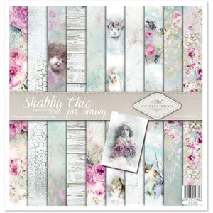 ITD Collection Scrapbook Papier Scrapbooking Set Motivpapier zum Basteln Dekorpapier 12x12 inches 310 x 310 mm 10 Blatt + 1 – Shabby Chic for Spring SLS-008 ITD Collection Scrapbook Papier Scrapbooking Set Motivpapier zum Basteln Dekorpapier 12x12 inches 310 x 310 mm 10 Blatt + 1 – Shabby Chic for Spring SLS-008