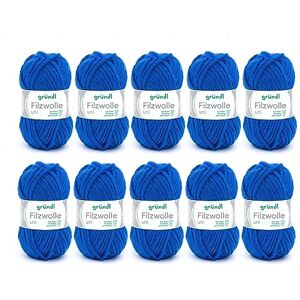 Gründl Krone Wolle - Filzwolle, Strickwolle & Häkelnadel Gründl Krone Wolle - Filzwolle, Strickwolle & Häkelnadel