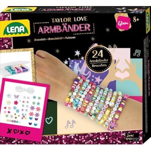 Lena Taylor Love Freundschaftsarmbänder – Armband Bastelset mit Buchstaben-Perlen & elastischem Band, 24 Armbänder selber machen, DIY-Schmuck für Kinder ab 8 Jahren Lena Taylor Love Freundschaftsarmbänder – Armband Bastelset mit Buchstaben-Perlen & elastischem Band, 24 Armbänder selber machen, DIY-Schmuck für Kinder ab 8 Jahren