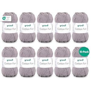 Gründl Cotton Fun Hellgrau - Garn Gründl Cotton Fun Hellgrau - Garn