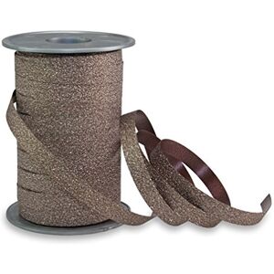 PRÄSENT POLY GLITTER Ringelband braun, 100 m leicht kräuselndes Geschenkband, 10 mm Breite, Dekoband zum Basteln & Einpacken von Geschenken, für festliche Anlässe PRÄSENT POLY GLITTER Ringelband braun, 100 m leicht kräuselndes Geschenkband, 10 mm Breite, Dekoband zum Basteln & Einpacken von Geschenken, für festliche Anlässe