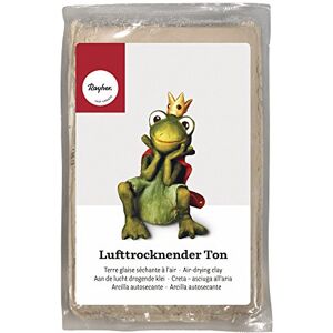 Rayher Lufttrocknender Ton, weiß, 500 g, Modelliermasse, lufthärtend, weich, geschmeidig, ohne brennen, 3449902 Rayher Lufttrocknender Ton, weiß, 500 g, Modelliermasse, lufthärtend, weich, geschmeidig, ohne brennen, 3449902