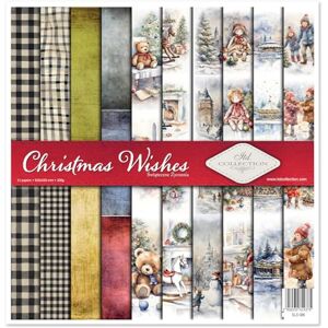 ITD Collection Scrapbook Papier Scrapbooking Set Motivpapier zum Basteln Dekorpapier 12x12 inches 310 x 310 mm 10 Blatt + 1 – Christmas Wishes SLS-086 ITD Collection Scrapbook Papier Scrapbooking Set Motivpapier zum Basteln Dekorpapier 12x12 inches 310 x 310 mm 10 Blatt + 1 – Christmas Wishes SLS-086