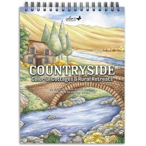 ColorIt Countryside: Farbenfrohe Landhäuschen und ländliche Rückzugsorte – Malbuch für Erwachsene mit 50 Illustrationen ländlicher Szenen, dickem perforiertem Papier, Hardcover und Löschpapier ColorIt Countryside: Farbenfrohe Landhäuschen und ländliche Rückzugsorte – Malbuch für Erwachsene mit 50 Illustrationen ländlicher Szenen, dickem perforiertem Papier, Hardcover und Löschpapier