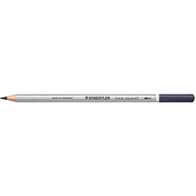 Staedtler aquarell Buntstifte karat aquarell, indigo, wasservermalbare, weiche und farbintensive Mine, für unterschiedliche Trocken- und Nasstechniken, 6 Aquarellstifte im Kartonetui, 125-36 Staedtler aquarell Buntstifte karat aquarell, indigo, wasservermalbare, weiche und farbintensive Mine, für unterschiedliche Trocken- und Nasstechniken, 6 Aquarellstifte im Kartonetui, 125-36
