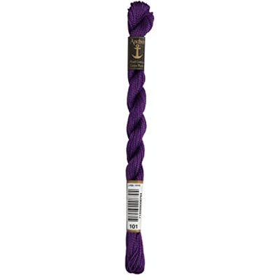 Anchor Perlgarn Stärke 5 4585000-00101 iris Stickgarn, 100 % Baumwolle, 5g Strängchen Anchor Perlgarn Stärke 5 4585000-00101 iris Stickgarn, 100 % Baumwolle, 5g Strängchen