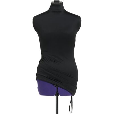 Prym 610240 Schutzbezug für Schneiderpuppe S–M, Schwarz – Elastischer Staubschutz (95% Polyester, 5% Elasthan), UV-Schutz & waschbar Prym 610240 Schutzbezug für Schneiderpuppe S–M, Schwarz – Elastischer Staubschutz (95% Polyester, 5% Elasthan), UV-Schutz & waschbar