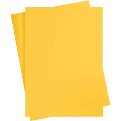 Creativ Karton, farbig, A2 420x600 mm, 180 g, sonnengelb, 10Blatt Creativ Karton, farbig, A2 420x600 mm, 180 g, sonnengelb, 10Blatt
