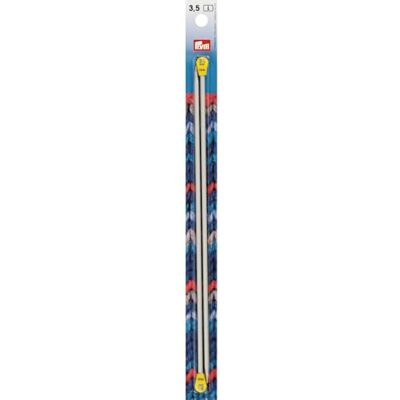 Prym 191426 Jackenstricknadeln ALU 25 cm 3,50 mm grau, Perlgrau Prym 191426 Jackenstricknadeln ALU 25 cm 3,50 mm grau, Perlgrau