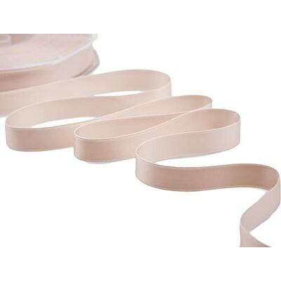 Furlanis Doppelsatinband, Italienische Gewebe Rosafarbe, 16 mm x 25 m, Puder Furlanis Doppelsatinband, Italienische Gewebe Rosafarbe, 16 mm x 25 m, Puder