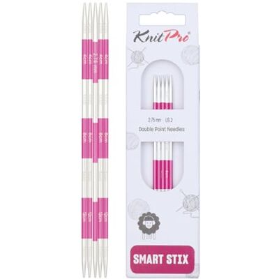 KnitPro Smartstix Nadelspiele 5.5" (14cm) 2,75mm KnitPro Smartstix Nadelspiele 5.5" (14cm) 2,75mm