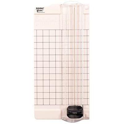 Paperfuel PF104005 Papierschneider mit Rillfunktion, 6,5x15,3cm, zum Schneiden und Falzen auf Papier, für Scrapbooking, Karten Basteln und mehr, Black/white, Einheitsgröße Paperfuel PF104005 Papierschneider mit Rillfunktion, 6,5x15,3cm, zum Schneiden und Falzen auf Papier, für Scrapbooking, Karten Basteln und mehr, Black/white, Einheitsgröße