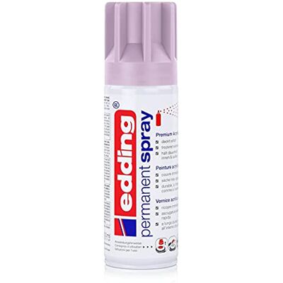edding 5200 Permanent Spray hell lavendel matt 200 ml Acryllack zum Lackieren und Dekorieren von Glas, Metall, Holz, Keramik, Kunststoff, Leinwand Lackspray, Acrylspray, Farbspray edding 5200 Permanent Spray hell lavendel matt 200 ml Acryllack zum Lackieren und Dekorieren von Glas, Metall, Holz, Keramik, Kunststoff, Leinwand Lackspray, Acrylspray, Farbspray