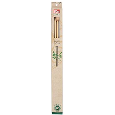 Prym 222119 Jackenstricknadeln 1530, 33 cm, 6 mm, Holzfarben Prym 222119 Jackenstricknadeln 1530, 33 cm, 6 mm, Holzfarben