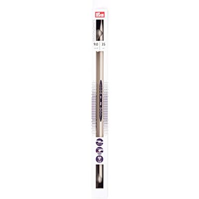Prym Raute mit einer Ergonomische Stricknadeln/Nadeln, Kunststoff, Mehrfarbig, 9 mm, 35 cm Länge, RJ45, Alabasterweiß Prym Raute mit einer Ergonomische Stricknadeln/Nadeln, Kunststoff, Mehrfarbig, 9 mm, 35 cm Länge, RJ45, Alabasterweiß