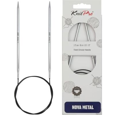 KnitPro Nova Metal Stricknadel - 60cm, 3,75mm - Stricknadel KnitPro Nova Metal Stricknadel - 60cm, 3,75mm - Stricknadel