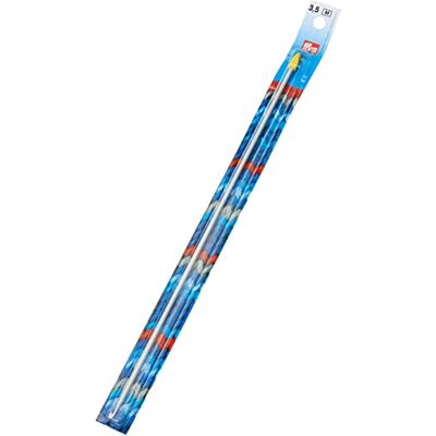 Prym 195216 Häkelnadeln Tunesische Häkelnadeln ALU 30 cm 3,50 mm grau Prym 195216 Häkelnadeln Tunesische Häkelnadeln ALU 30 cm 3,50 mm grau