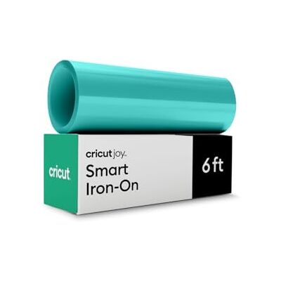 Cricut Transferfolie Textil Helltürkis 1.8m Übertragungsvinyl-Rolle Flexfolie zum Aufbügeln auf T-Shirt Für alle Schneidemaschinen geeignet Joy Smart HTV Iron-ON Cricut Transferfolie Textil Helltürkis 1.8m Übertragungsvinyl-Rolle Flexfolie zum Aufbügeln auf T-Shirt Für alle Schneidemaschinen geeignet Joy Smart HTV Iron-ON