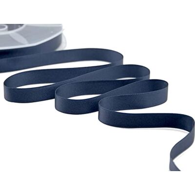 Furlanis Doppelsatinband, Italienische Gewebe Nachtblau, 16 mm x 25 m, Dunkelblau Furlanis Doppelsatinband, Italienische Gewebe Nachtblau, 16 mm x 25 m, Dunkelblau