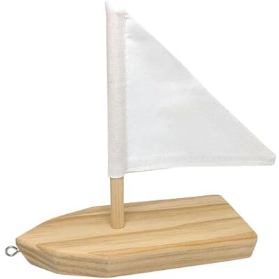 Pebaro 474 Holzbauset Jolle, Boot zum Zusammenbauen und Bemalen, basteln mit Holz, Geschenkidee für Kinder, beige Pebaro 474 Holzbauset Jolle, Boot zum Zusammenbauen und Bemalen, basteln mit Holz, Geschenkidee für Kinder, beige