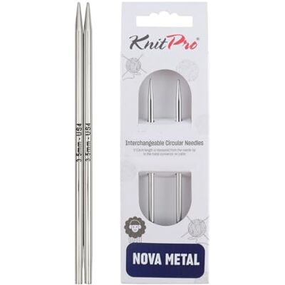 KnitPro Nova Austauschbare Nadelspitzen 5" (13cm) 3,5mm KnitPro Nova Austauschbare Nadelspitzen 5" (13cm) 3,5mm