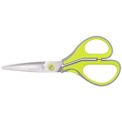 smart by Leviatan Smart 3D175 3D-Schere für Erwachsene, Schneiderschere Stoffschere Profi, und Papier Bastelschere Kinder, Kinderschere, braun-schwarzer Kunststoff Griff, 17,5 cm lang smart by Leviatan Smart 3D175 3D-Schere für Erwachsene, Schneiderschere Stoffschere Profi, und Papier Bastelschere Kinder, Kinderschere, braun-schwarzer Kunststoff Griff, 17,5 cm lang