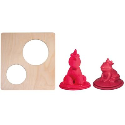 Rayher Latex-Gießformen, Vollformen, Set „Märchenwelt“, 2 Gießformen Froschkönig + Einhorn, 1 Gießformhalter, Formen zum Gießen von Kreativ-Beton, Raysin, Kreativ-Seife, Wachslinsen, 47015000 Rayher Latex-Gießformen, Vollformen, Set „Märchenwelt“, 2 Gießformen Froschkönig + Einhorn, 1 Gießformhalter, Formen zum Gießen von Kreativ-Beton, Raysin, Kreativ-Seife, Wachslinsen, 47015000