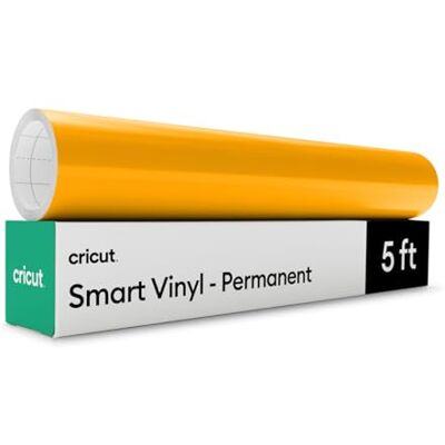 Cricut Smart Vinyl – Permanent, Maisgelb – 33 cm x 152,4 cm – Großpackung Cricut Smart Vinyl – Permanent, Maisgelb – 33 cm x 152,4 cm – Großpackung