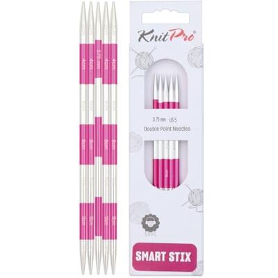 KnitPro Smartstix Nadelspiele 5.5" (14cm) 3,75mm KnitPro Smartstix Nadelspiele 5.5" (14cm) 3,75mm