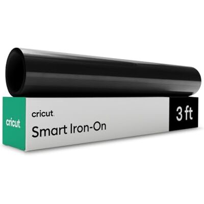 Cricut Smart Vinyl Plotterfolie Textil Schwarz 0.9m Übertragungsvinyl-Rolle Flexfolie zum Aufbügeln auf T-Shirt Für alle Schneidemaschinen geeignet Cricut Smart Vinyl Plotterfolie Textil Schwarz 0.9m Übertragungsvinyl-Rolle Flexfolie zum Aufbügeln auf T-Shirt Für alle Schneidemaschinen geeignet