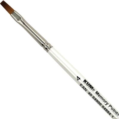 Kum Modell - Memory Point Pinsel - Flach - 12 Stk Kum Modell - Memory Point Pinsel - Flach - 12 Stk
