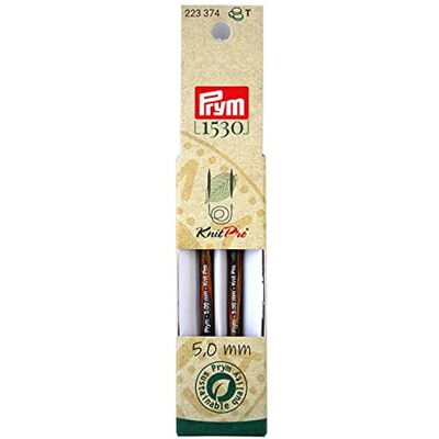 Prym 223374 Rundstricknadelspitzen Natural kurz 8,7 cm 5,00 mm Prym 223374 Rundstricknadelspitzen Natural kurz 8,7 cm 5,00 mm