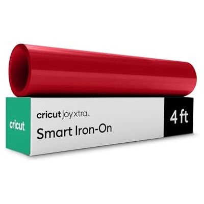 Cricut Transferfolie Textil Rot 1.2m Übertragungsvinyl-Rolle Flexfolie zum Aufbügeln auf T-Shirt Für alle Schneidemaschinen geeignet Joy Xtra Smart HTV Iron-ON Cricut Transferfolie Textil Rot 1.2m Übertragungsvinyl-Rolle Flexfolie zum Aufbügeln auf T-Shirt Für alle Schneidemaschinen geeignet Joy Xtra Smart HTV Iron-ON