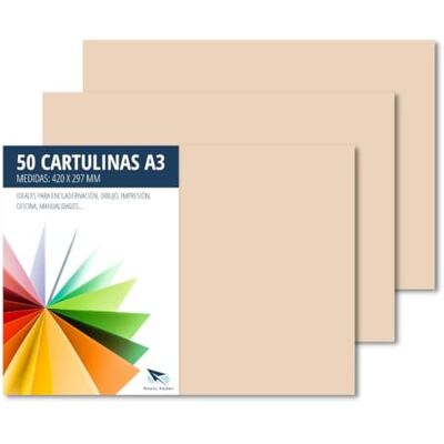 RAYLU PAPER – Tonpapier A3, 50 Stück Kartonpapier 180g/m², 297 x 420 mm, professionelle farbige Kartons für Büro, Kopierpapier, Buntes Papier zum Basteln (Yellow) RAYLU PAPER – Tonpapier A3, 50 Stück Kartonpapier 180g/m², 297 x 420 mm, professionelle farbige Kartons für Büro, Kopierpapier, Buntes Papier zum Basteln (Yellow)