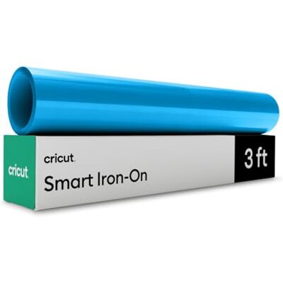 Cricut Smart Vinyl Plotterfolie Textil Ozeanblau 0.9m Übertragungsvinyl-Rolle Flexfolie zum Aufbügeln auf T-Shirt Für alle Schneidemaschinen geeignet Cricut Smart Vinyl Plotterfolie Textil Ozeanblau 0.9m Übertragungsvinyl-Rolle Flexfolie zum Aufbügeln auf T-Shirt Für alle Schneidemaschinen geeignet